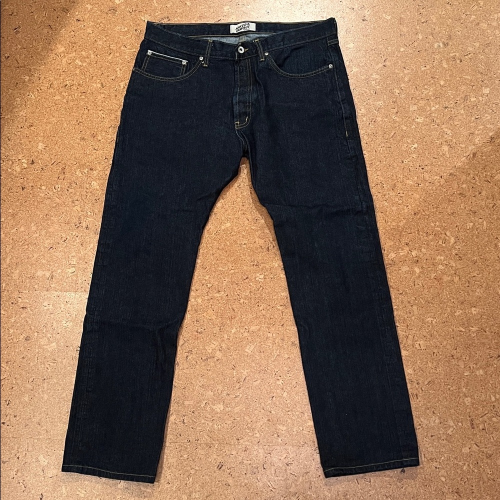 Naked & Famous Left Hand Twill Selvedge Jeans | Size 36